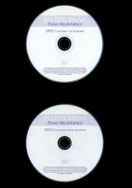 Piano Beginnings DVDs