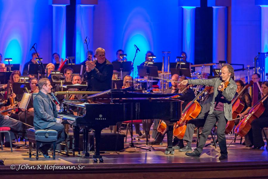 Tracy Silverman performs with Jim Brickman and Allentown Symphony Orchestra