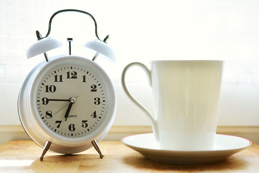 Alarm Clock & Coffee