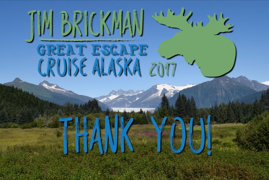 Thank You - Alaska Cruise