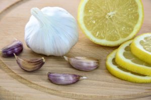 Lemon and Garlic ingredients