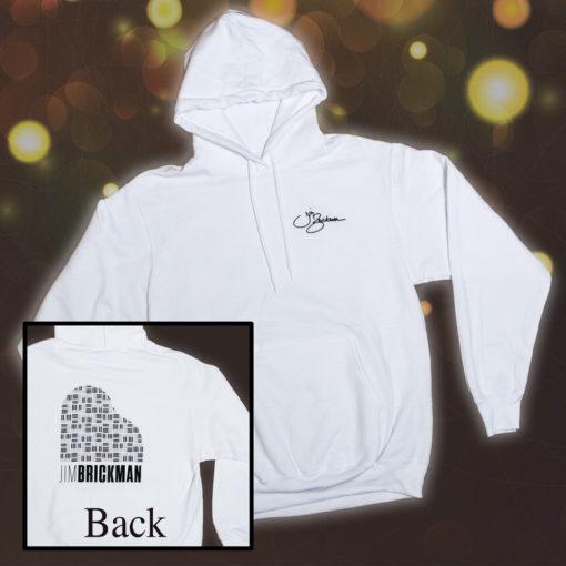 White Brickman Hoodie
