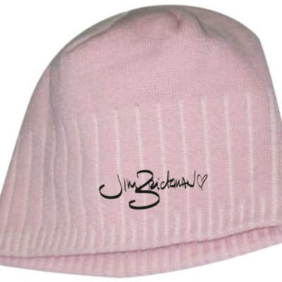 Pink Hat with Signature