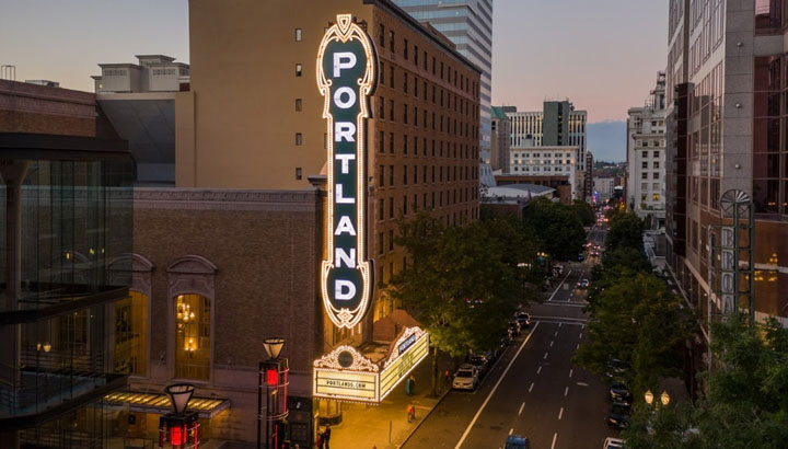 portland night