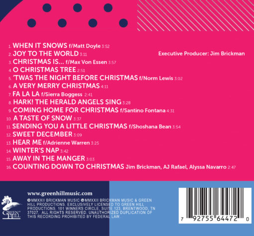 Jim Brickman A Very Merry Christmas - Image 2