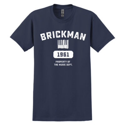 “Property of Music Dept.” Navy Crew Neck T-Shirt